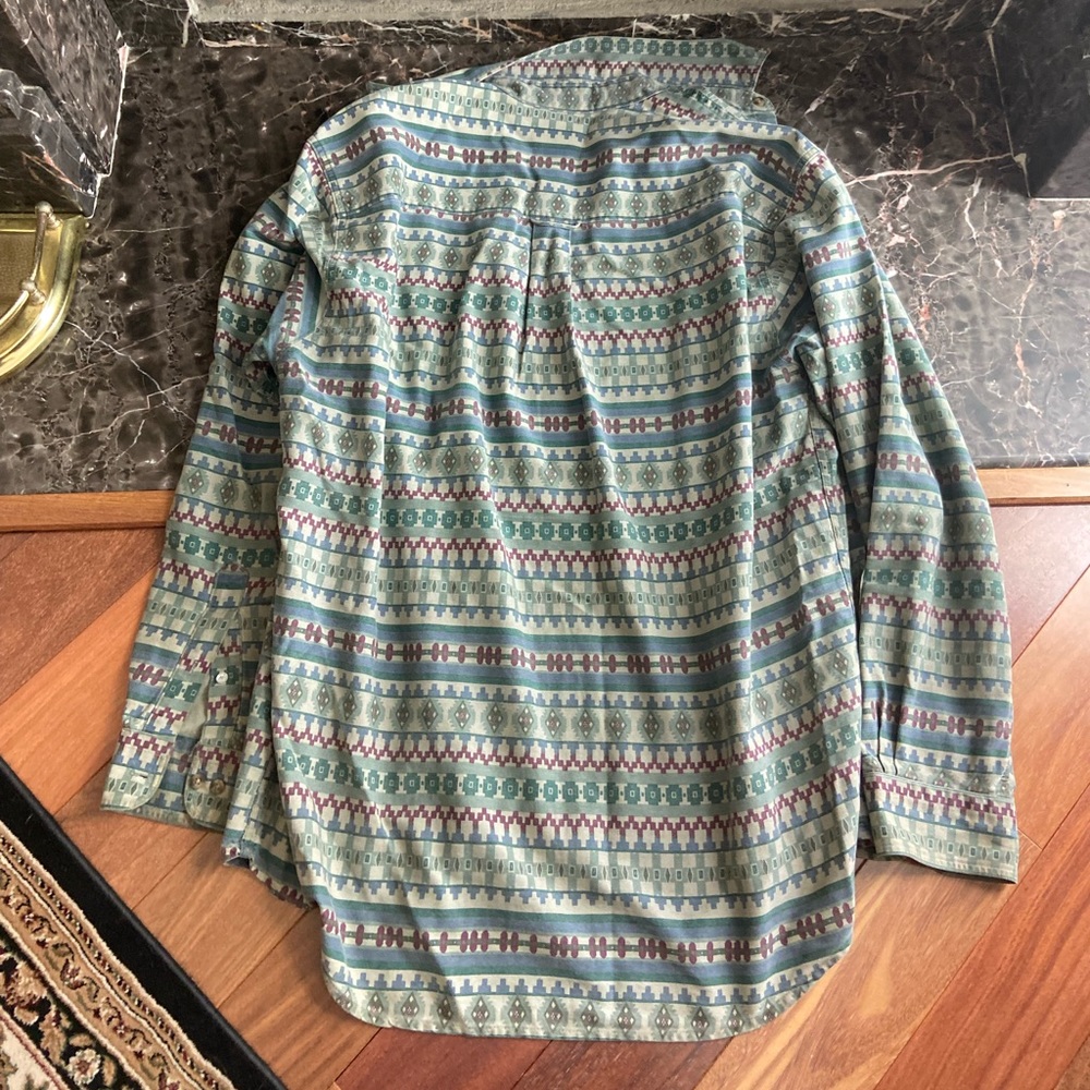Vintage Woolrich Button Down Xl - image 6
